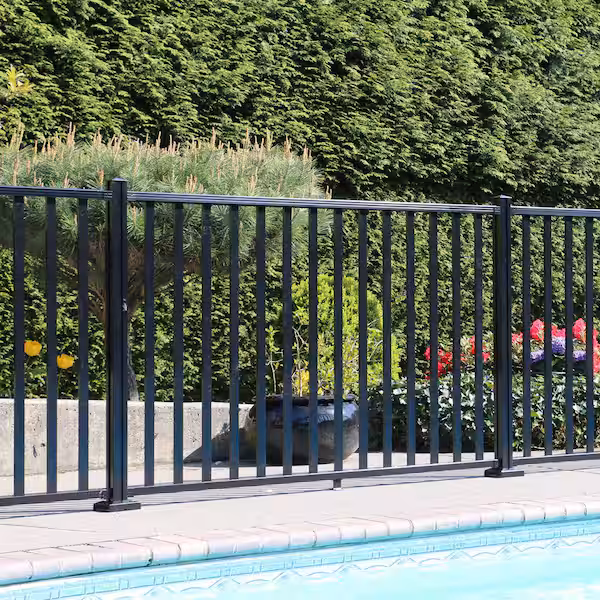 Aluminum Fencing fence installed by Alpine Fence & Deck