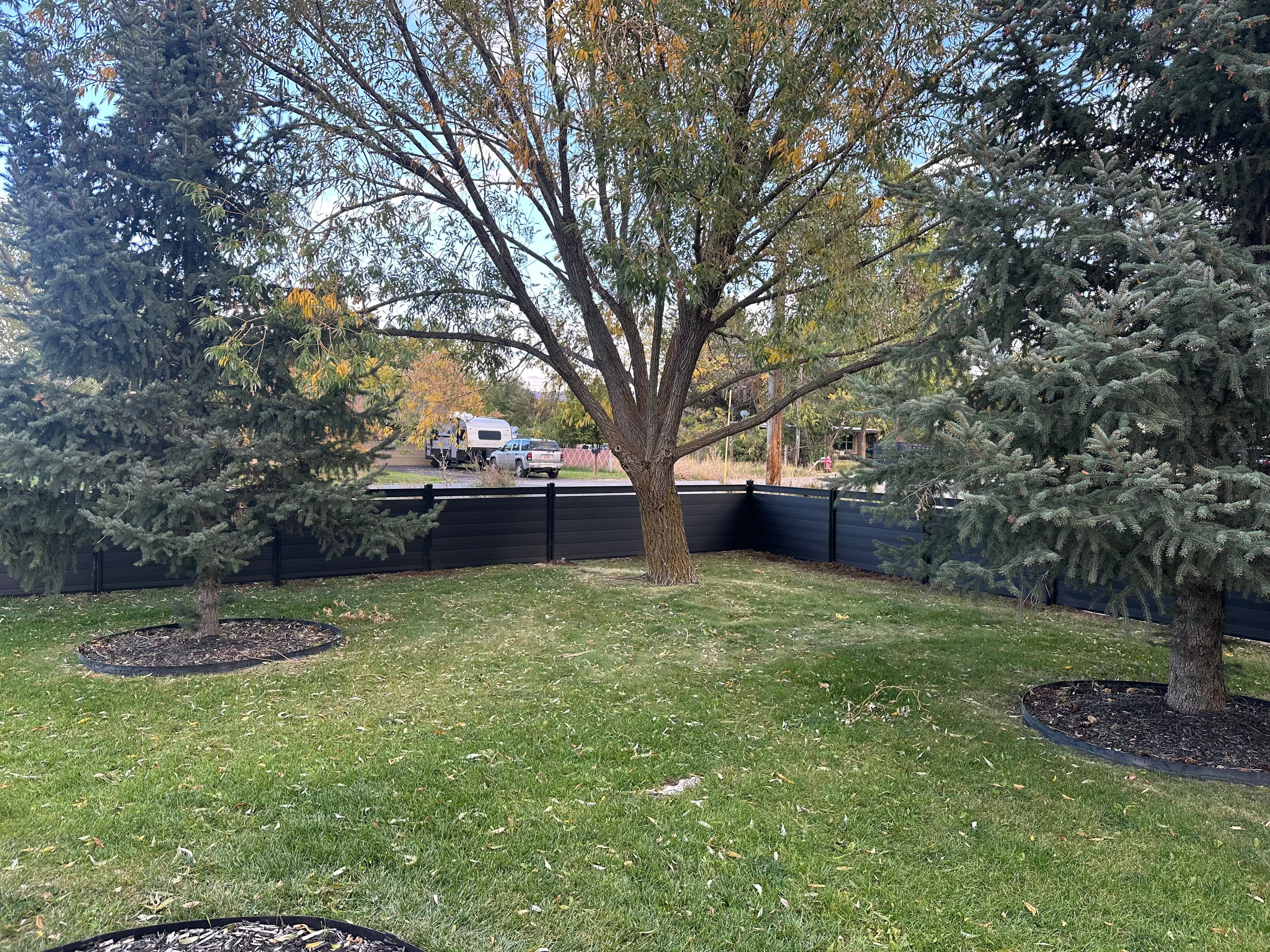 Premium fence installation by Alpine Fence & Deck